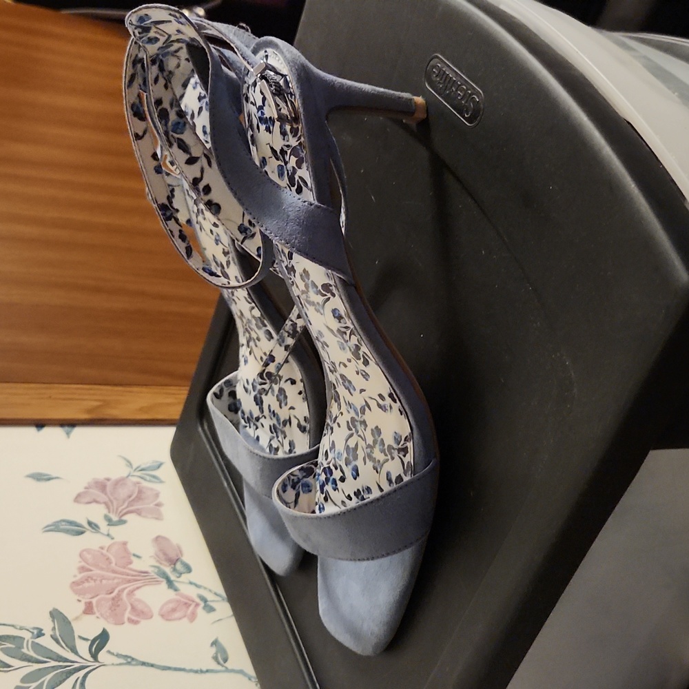 Denim Strap Sandals